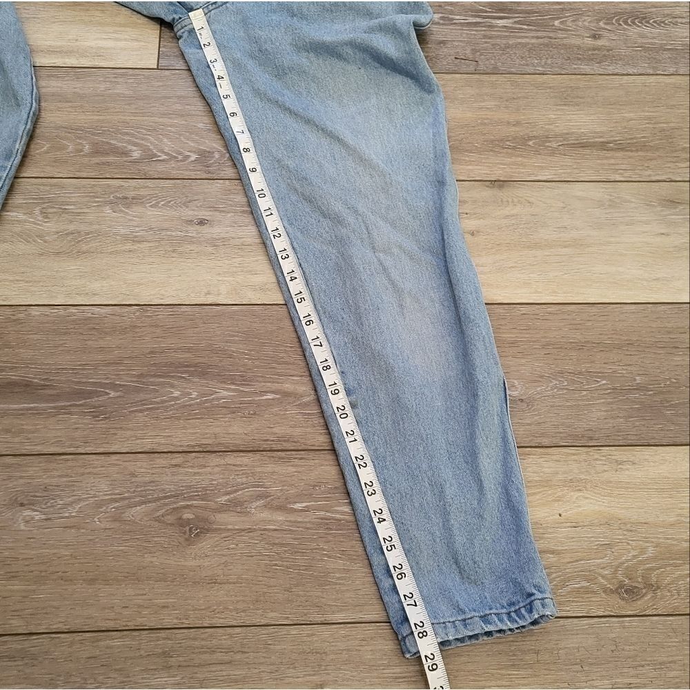 Vintage 100% cotton RIO Jeans size xs light blue mom jean - Picture 10 of 13
